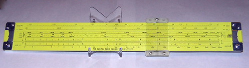 Vintage Pickett Slide Rule, All Metal Construction, Model N 531-ES, Imprinted The Capitol Radio Engineering Institute (CREI) | by France1978