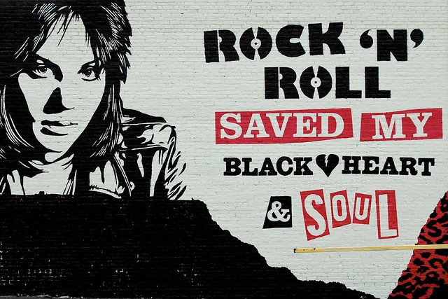 Rock 'n' Roll saved my black heart & soul