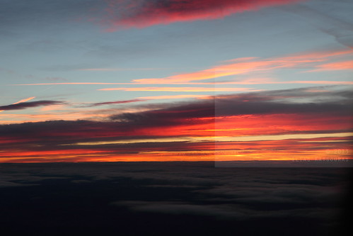 above travel pink blue sunset red sky sun sunlight color colour travelling tourism weather horizontal clouds canon airplane outdoors photography flying high december open view altitude flight nopeople serenity layer serene colourful 5dmkii