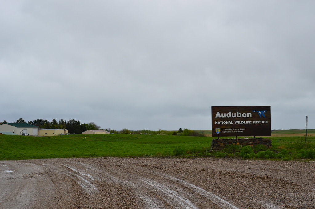 Audubon NWR sign at entrance