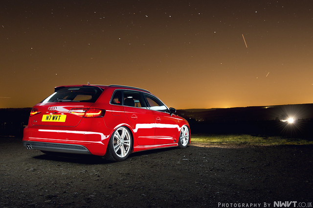 2013 Audi A3 Sportback aka  Project : Red or Dead In Winter Mode