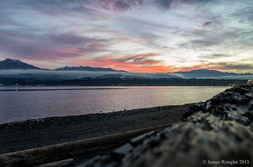 Port Angeles Sunset by Oly-Pentax, sunset washington unitedstates portangeles pacificnorthwest edizhook portangeleswashington portangel