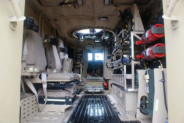 Mastiff MRAP Interior