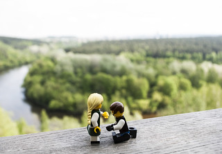 Brides party orienteering game "Lego Love Story" | by aistekanc