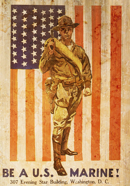 WWI Marine Recruiting Poster