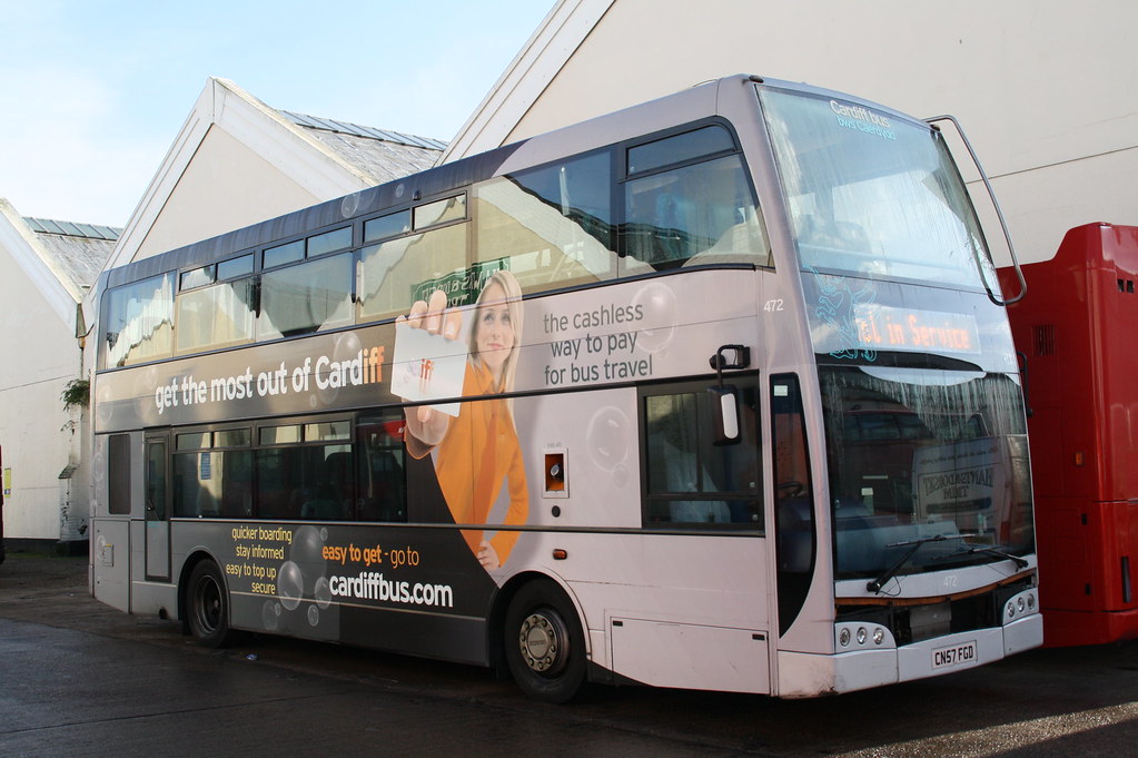 472 CN57FGD Cardiff Bus