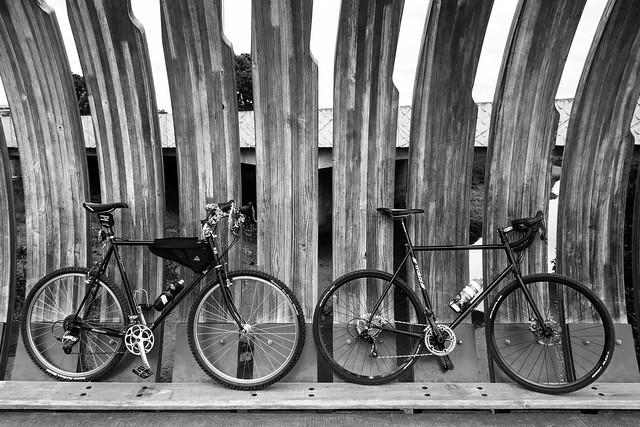 Coupla Big Black Bikes