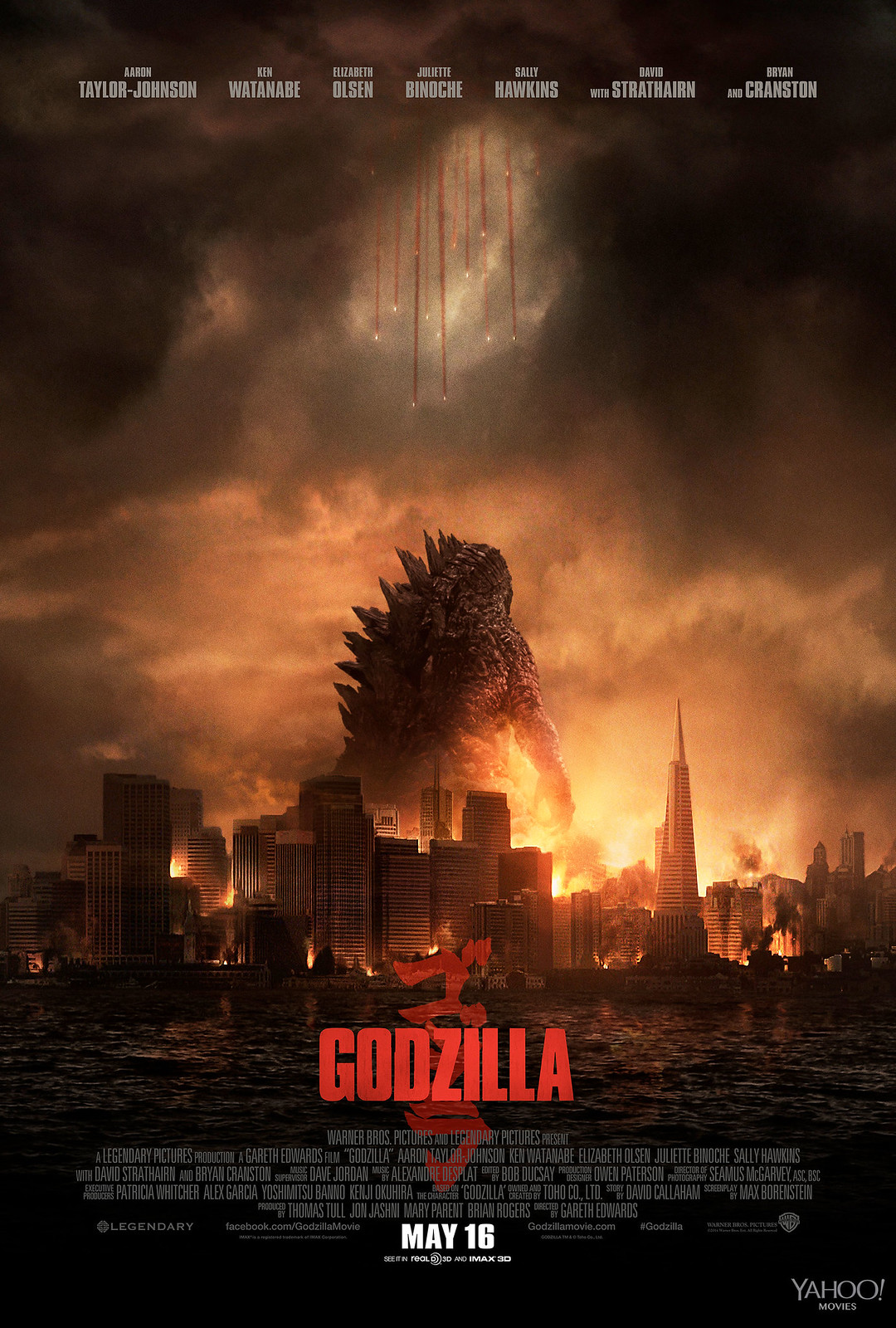 140222 – 史上最大隻的哥吉拉！好萊塢3D立體怪獸電影《GODZILLA》推出第五張海報、於5/16台灣上映！