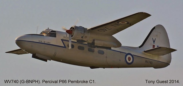 WV740 (G-BNPH) | Percival P66 Pembroke.