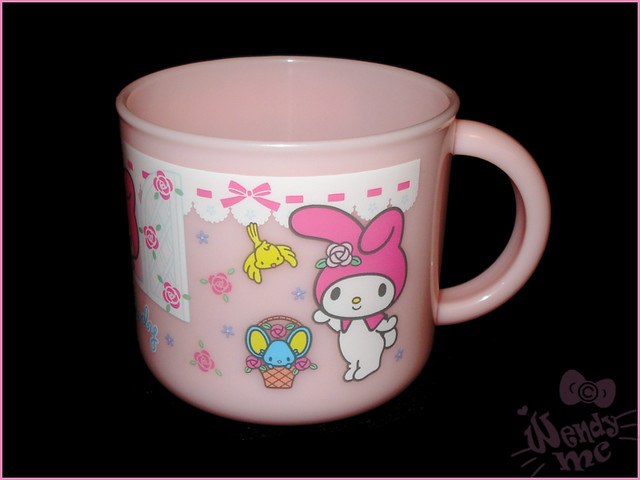 my melody plastic cup