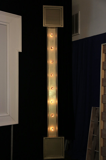 Lighted Marquee Columns