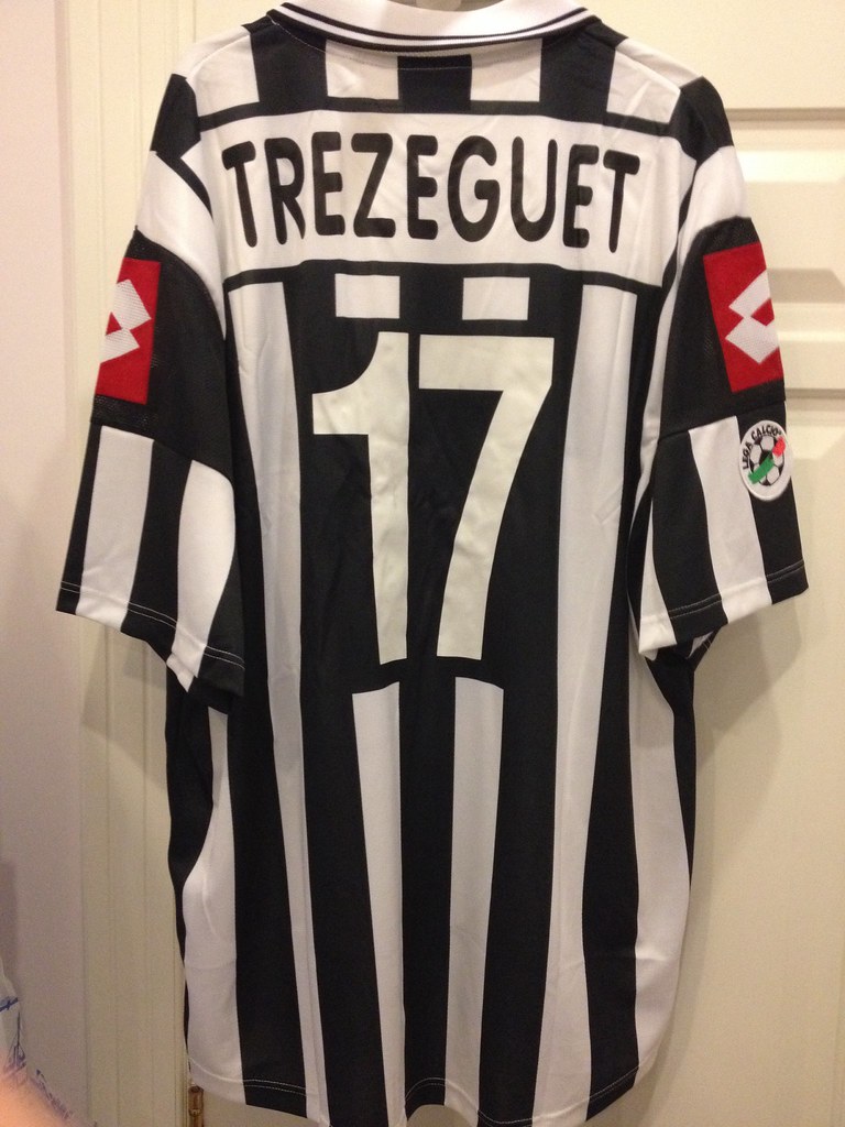 Juventus Trezeguet Matchworn Shirt 2001 