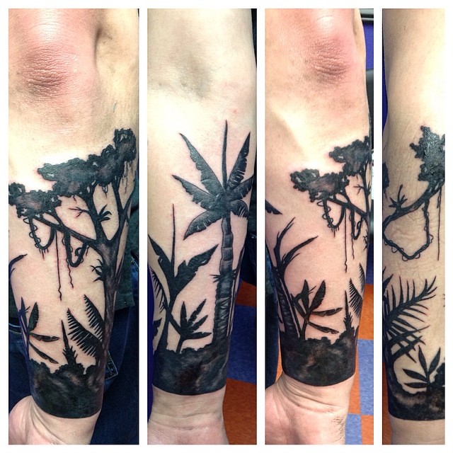 Jungle Sleeve by Mike DeVries TattooNOW