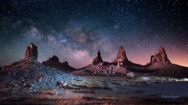How to Light Paint Milky Way Photography