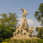 Five Rams Statue 2