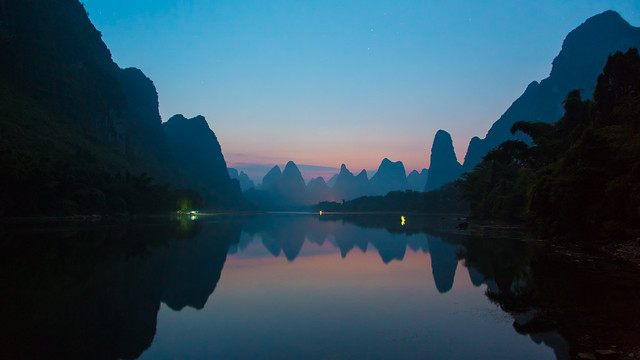 Li River Before Dawn