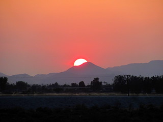 Sunset in San Jacinto