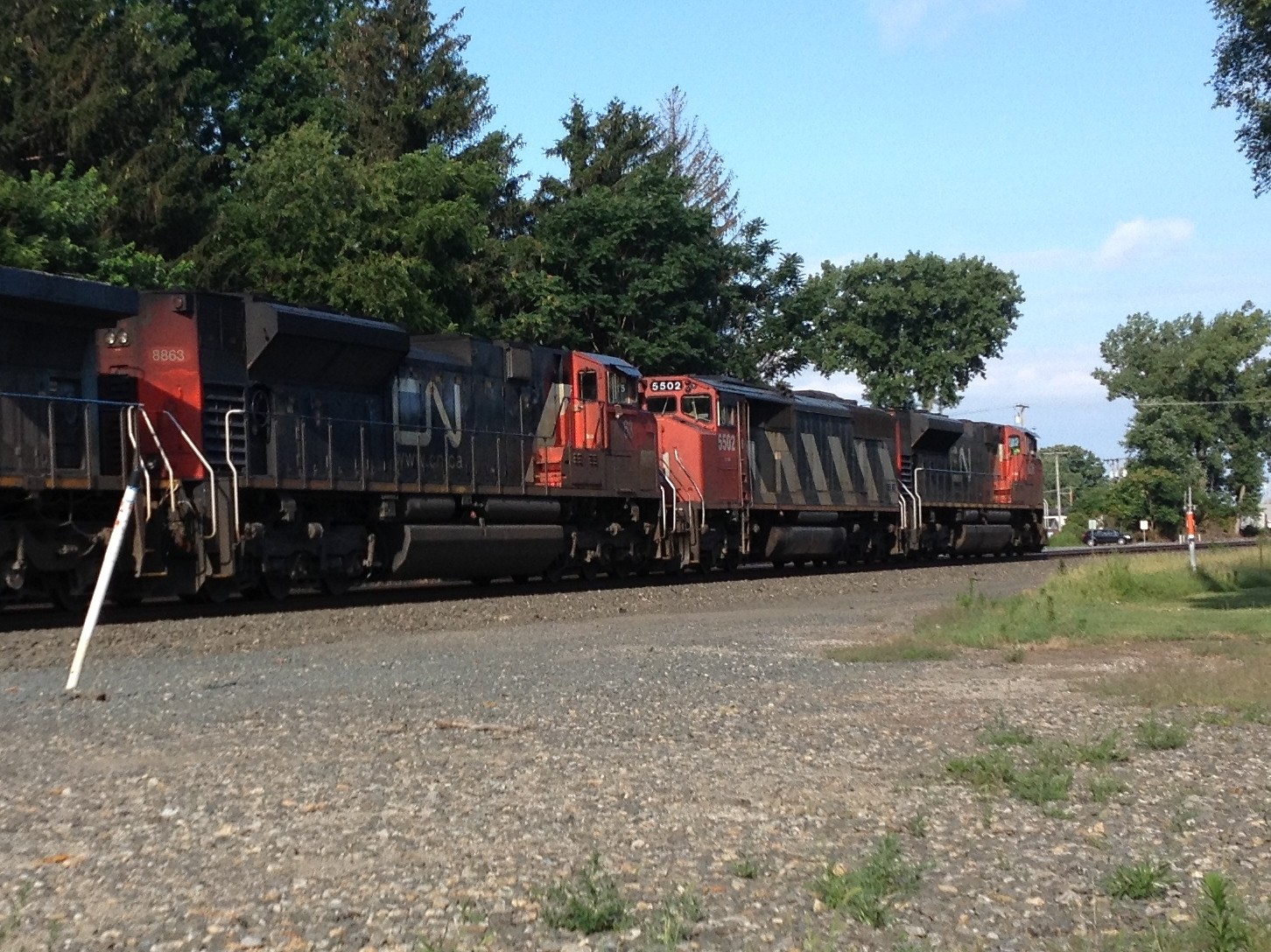 CN Locomotive #8863