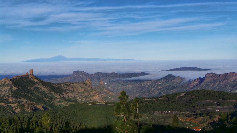 El mar de nubes en Artenara Gran Canaria