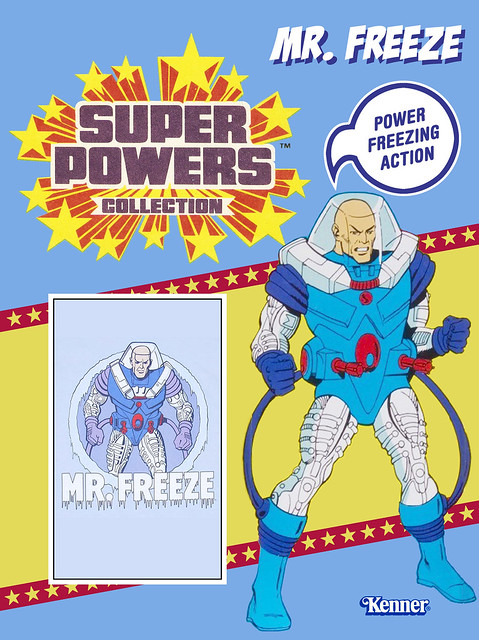 Mr. Freeze Super Powers Card