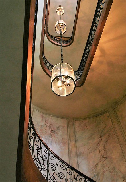 escalier , Galerie Vivienne Paris