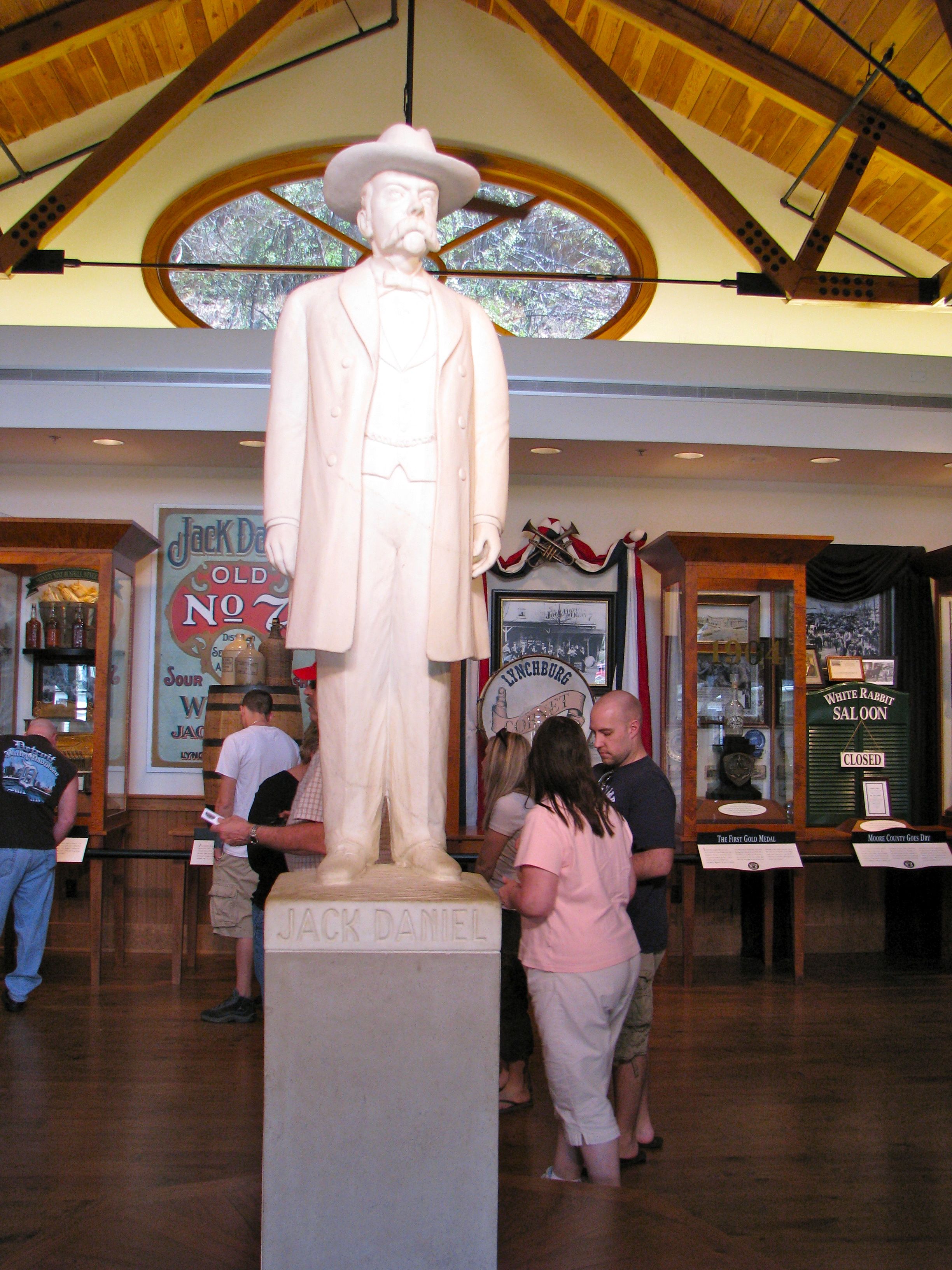 Statue of Jack Daniel