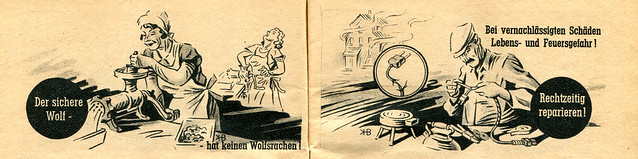 Unfallverhütungskalender der Berufsgenossenschaften 1950, Illustration 5