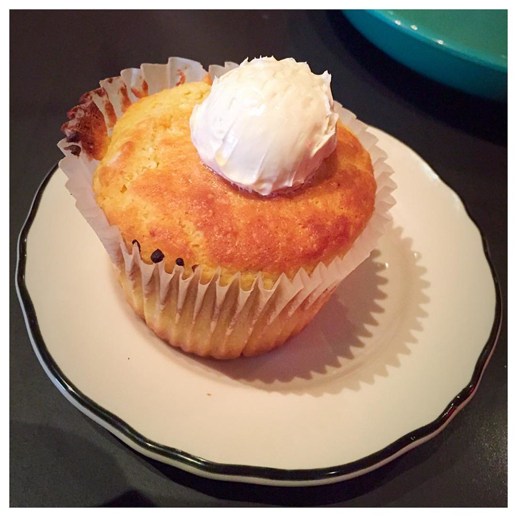 Corn Muffins with Honey Butter