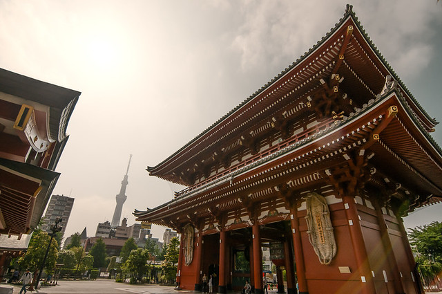 Sensō-ji Temple - Hozomon Gate