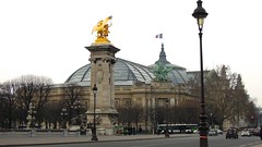 Grand Palais des Champs-Elysées from Pont Alexandre III, Paris