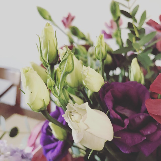 23/3.2017 - birthday flowers from husband
