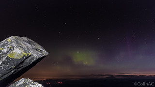 Northern Lights, Aurora Borealis, Night Hike to Mount Pilchuck - June 2015