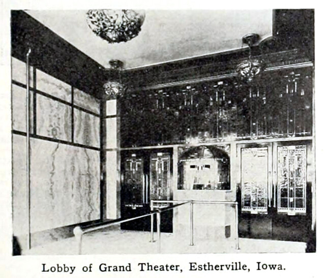 Grand Theatre ,Estherville, Iowa in 1916 - MvPW Nov