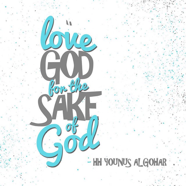 Quote of the Day: Love God for...