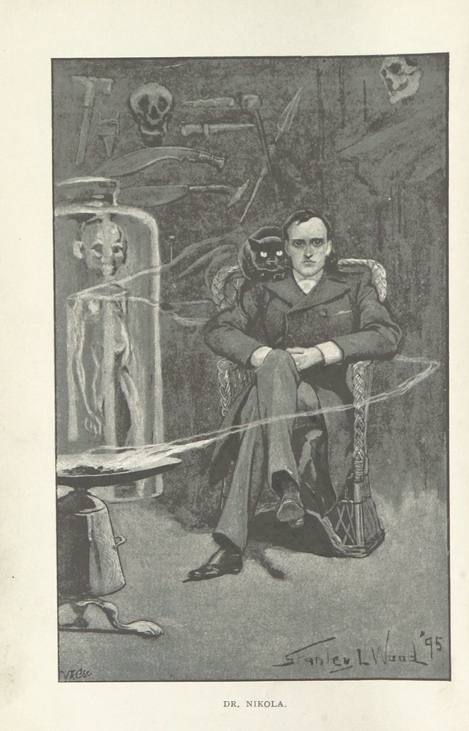 British Library digitised image from page 8 of "A Bid for Fortune; or, Dr. Nikola's vendetta, etc"