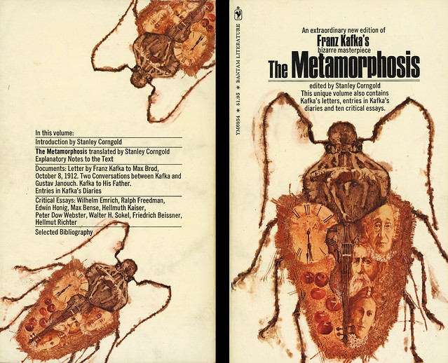 Bantam Books YM6954 - Franz Kafka - The Metamorphosis (with back)