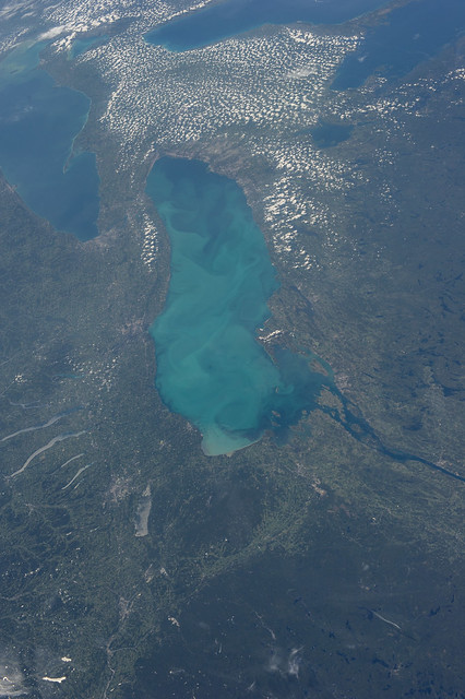 Lake Ontario Area (NASA, International Space Station, 08/24/13)