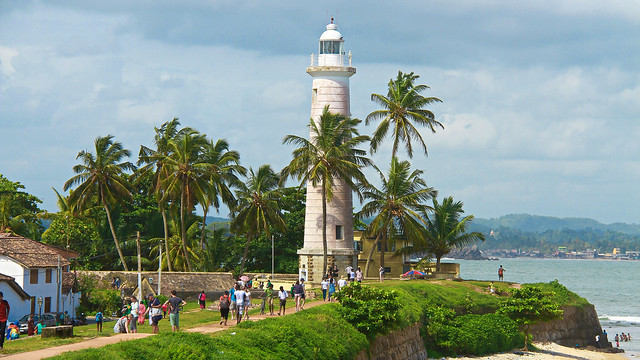 Lighthouse in Galle, Sri Lanka