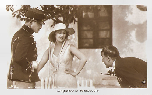 Willy Fritsch, and Lil Dagover in Ungarische Rhapsodie (1928)