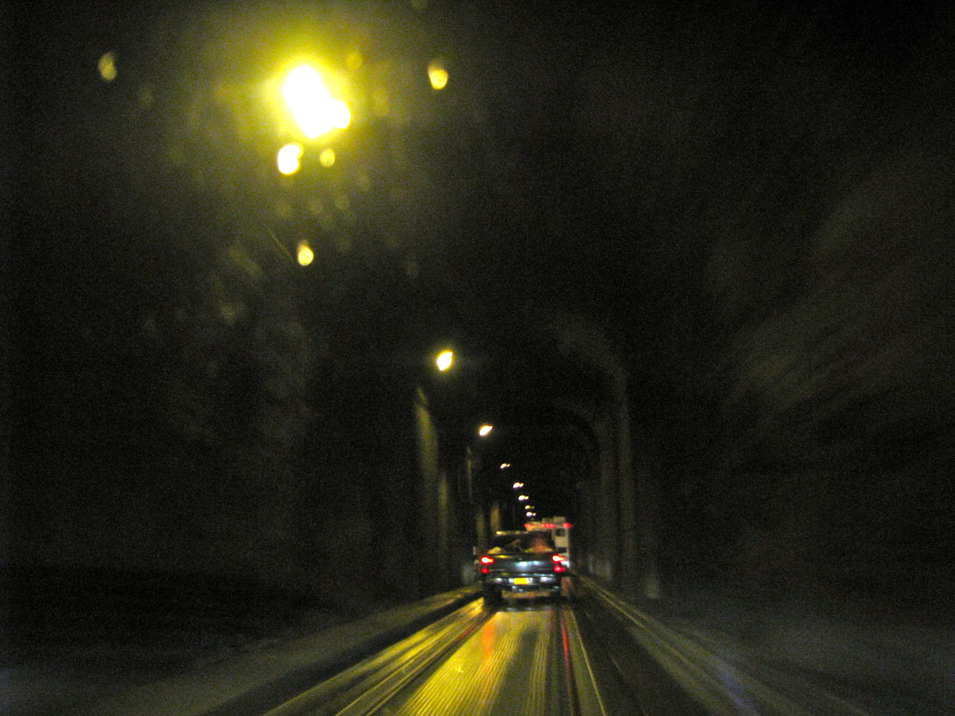 Inside Anton Anderson Tunnel