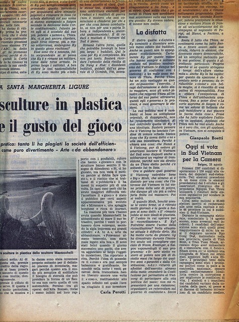 A. TO A. , Santa Margherira Ligure, Agosto 1970, Liguria