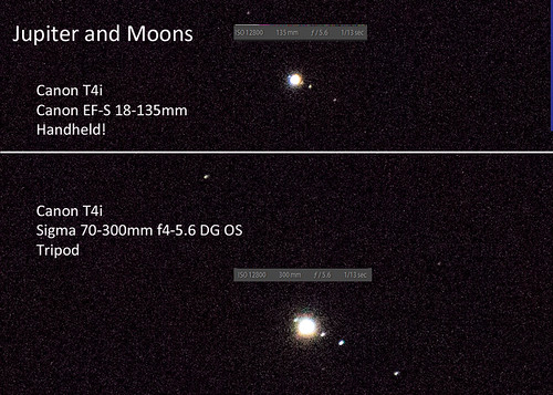Shooting Jupiter Handheld - and Getting the Moons