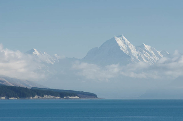 Mount Cook, Lake Pukaki, New Zealand