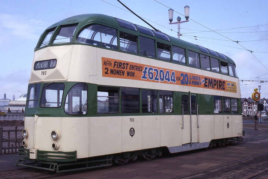JHM-1975-1935 - Angleterre - Blackpool, tramway