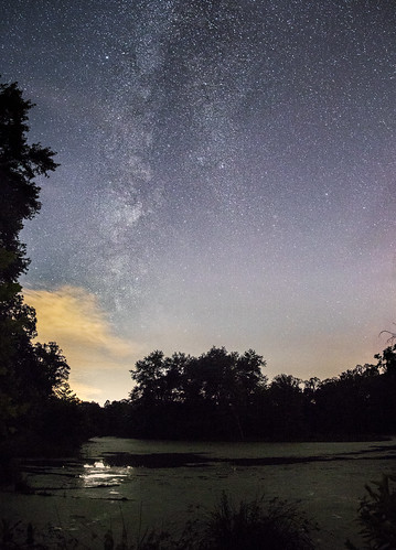 longexposure trees sky panorama lake color nature water silhouette vertical night clouds dark stars landscape outdoors us unitedstates nobody westvirginia astrophotography swamp marsh milkyway pointpleasant masoncounty mcclintock tntarea