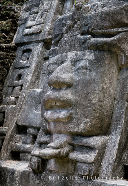 Mask Temple, Lamanai, Belize