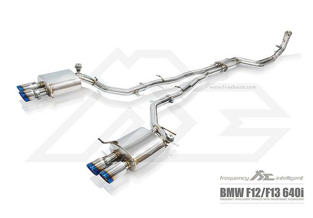 BMW F12/F13 640i exhaust