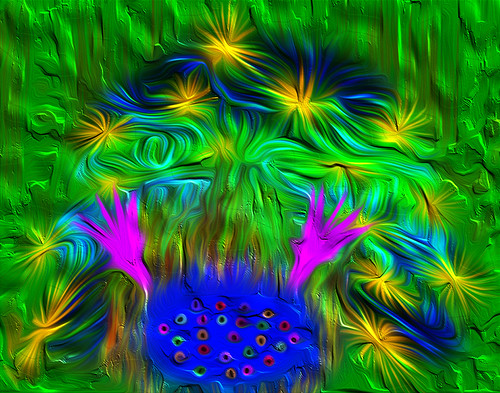 Obviously way too ultra-colorful forest molusk. | by ldinlove