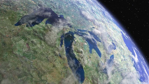 A view of the Great Lakes from space | by usepagov