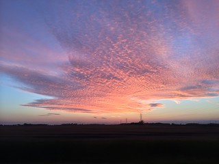 Prairie sunset